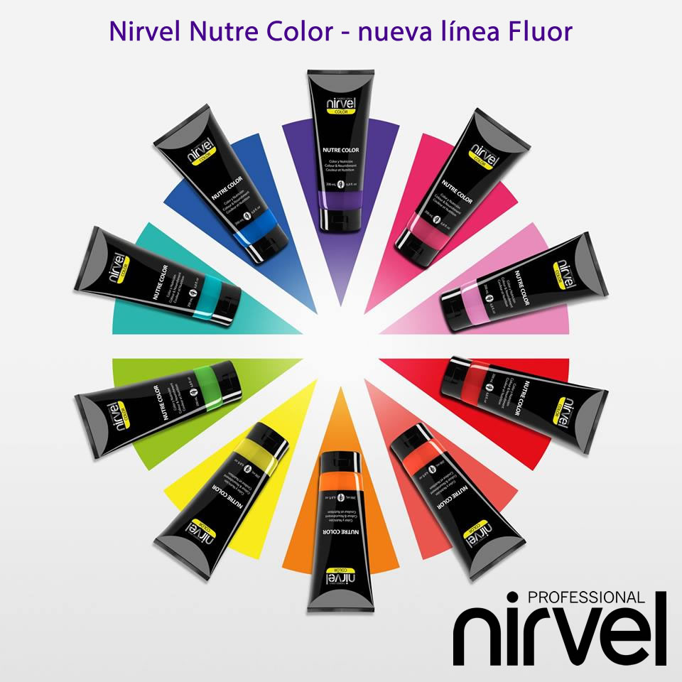 Carta de colores Nirvel Nutre Color Fluor